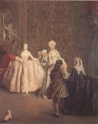 Pietro Longhi The Introduction (mk05) USA oil painting artist